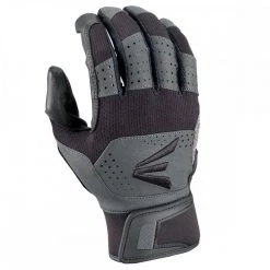 Easton Grind Adult Batting Gloves - Black Gray
