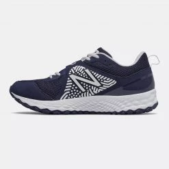 New Balance 3000v5 Fresh Foam Turf Baseball Shoe - Navy White