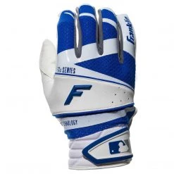 Franklin's Freeflex Pro Adult Batting Gloves - White Royal