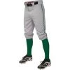 Easton Pro+ Knicker Youth Baseball Pant - Gray Green