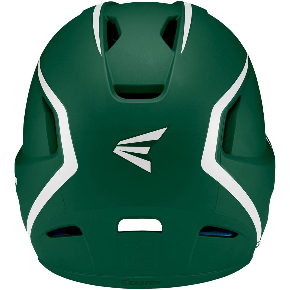 Easton Z5 2.0 Matte Two-Tone Batting Helmet - Green White 4 Easton Z5 2.0 Matte Two-Tone Batting Helmet - Green White