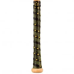 Lizard Skins Hero Durasoft 1.1mm Bat Grip - Army Green Gold Stars