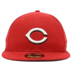 New Era MLB Authentic Cap Cincinnati Reds On-Field Game Red Baseball