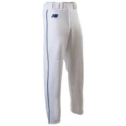 Baseball New Balance 2000 Adult Piped Open Cuff Pant - White Royal