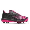 New Balance FuelCell New Balance Youth J4040v6 Low Rubber Molded Cleat - Black Pink 1 New Balance FuelCell New Balance Youth J4040v6 Low Rubber Molded Cleat - Black Pink