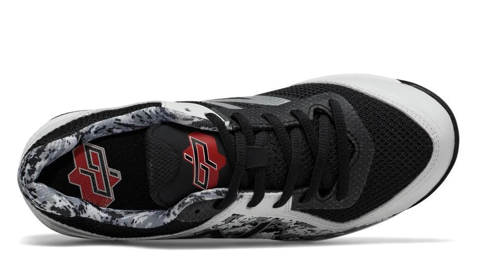 New Balance Youth J4040v4 Pedroia Molded Baseball Cleats - Black Camo 6 New Balance Youth J4040v4 Pedroia Molded Baseball Cleats - Black Camo