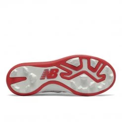 New Balance FuelCell New Balance Youth J4040v6 Low Rubber Molded Cleat - Red White