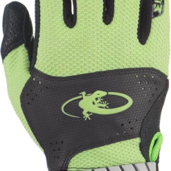 Baseball Lizard Skins Komodo Elite Adult Batting Gloves - Black Lime