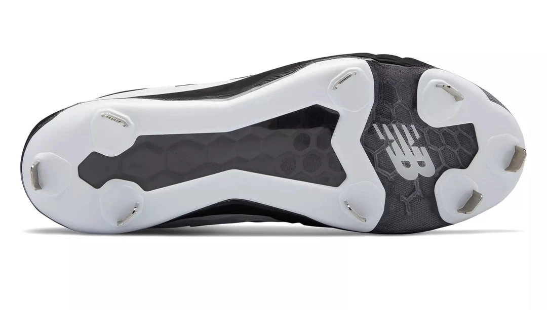 New Balance 3000v4 Fresh Foam Metal Cleats Low Cut - Black White Baseball 5 New Balance 3000v4 Fresh Foam Metal Cleats Low Cut - Black White Baseball