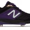 Baseball New Balance 3000v4 Fresh Foam Metal Cleats Low Cut - Black Purple 2 Baseball New Balance 3000v4 Fresh Foam Metal Cleats Low Cut - Black Purple