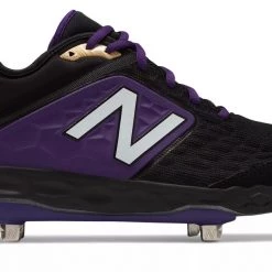 Baseball New Balance 3000v4 Fresh Foam Metal Cleats Low Cut - Black Purple