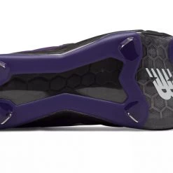 Baseball New Balance 3000v4 Fresh Foam Metal Cleats Low Cut - Black Purple