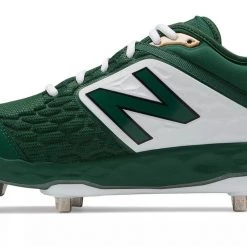 New Balance 3000v4 Fresh Foam Metal Cleats Low Cut - Green White