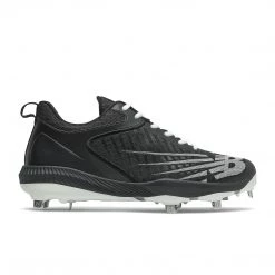 New Balance FuelCell L4040v6 Low Cut Metal Cleat - Black White