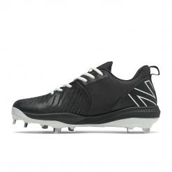 New Balance FuelCell L4040v6 Low Cut Metal Cleat - Black White