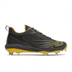 Baseball New Balance FuelCell L4040v6 Low Cut Metal Cleat - Black Yellow