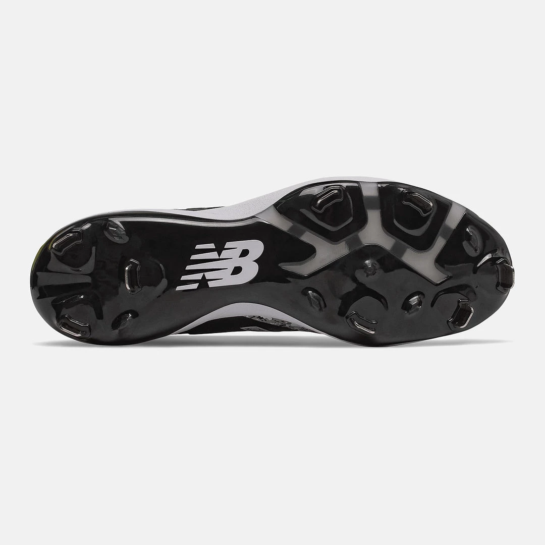 New Balance Pedroia L4040v5 Low Cut Metal Cleat - Black 5 New Balance Pedroia L4040v5 Low Cut Metal Cleat - Black