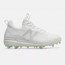 New Balance FuelCell COMPv2 TPU Molded Cleat Low-Cut - White Baseball