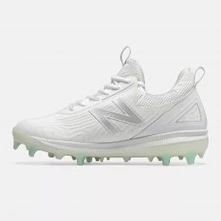 New Balance FuelCell COMPv2 TPU Molded Cleat Low-Cut - White Baseball