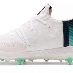 New Balance Men's Lindor Cypher 12 Molded Baseball Cleats - White