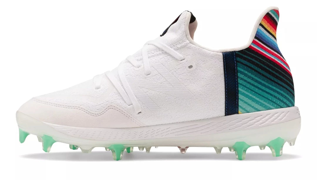 New Balance Men's Lindor Cypher 12 Molded Baseball Cleats - White 4 New Balance Men's Lindor Cypher 12 Molded Baseball Cleats - White