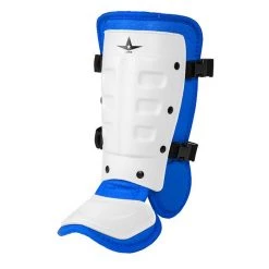 Baseball All-Star Universal Batter's Ankle Guard LGB3 - White Royal