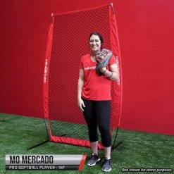 PowerNet I-Screen With Frame - Red Baseball