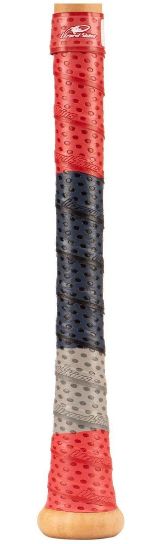 Lizard Skins 1.8mm Bat Grip Guardian Quad Color - Red Black 3 Lizard Skins 1.8mm Bat Grip Guardian Quad Color - Red Black