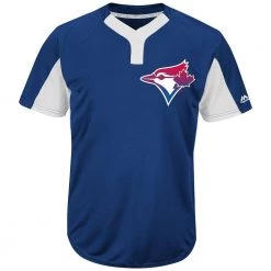 Baseball Majestic IY83-I383 MLB Premier Eagle 2-Button Jersey - Toronto Blue Jays
