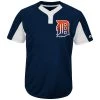 Majestic IY83-I383 MLB Premier Eagle 2-Button Jersey - Detroit Tigers Baseball