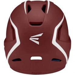 Easton Z5 2.0 Matte Two-Tone Batting Helmet - Maroon White Baseball