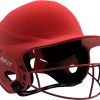 Rip-It Softball Vision Pro Helmet - Matte Red