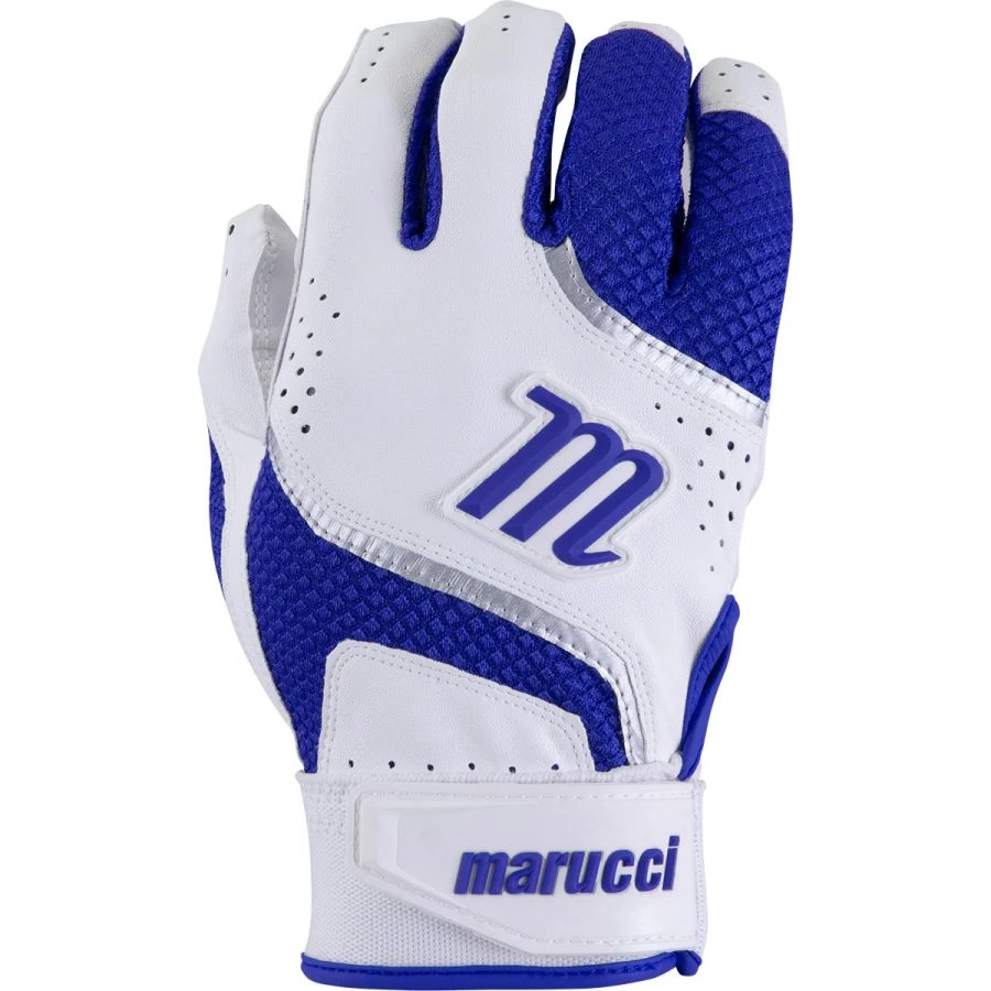 Baseball Marucci 2021 Code Youth Batting Glove - Royal Blue 3 Baseball Marucci 2021 Code Youth Batting Glove - Royal Blue