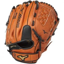 Baseball Mizuno Prospect Leather GPL1150Y2 11.50" Youth Utility Glove - Tan