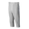 Mizuno Premier Short Pants Pipped - Gray Navy Baseball