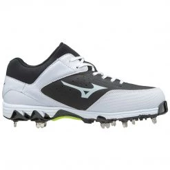Mizuno 9-Spike Swift 5 Cleats - Black White Softball