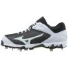 Mizuno 9-Spike Swift 5 Cleats - Black White Softball