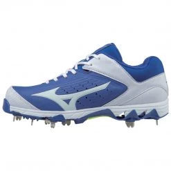 Mizuno 9-Spike Swift 5 Cleats - Royal White