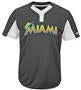 Majestic IY83-I383 MLB Premier Eagle 2-Button Jersey - Miami Marlins Baseball