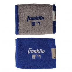 Franklin MLB X-Vent Reversible Wristband 4" - Scarlet Gray