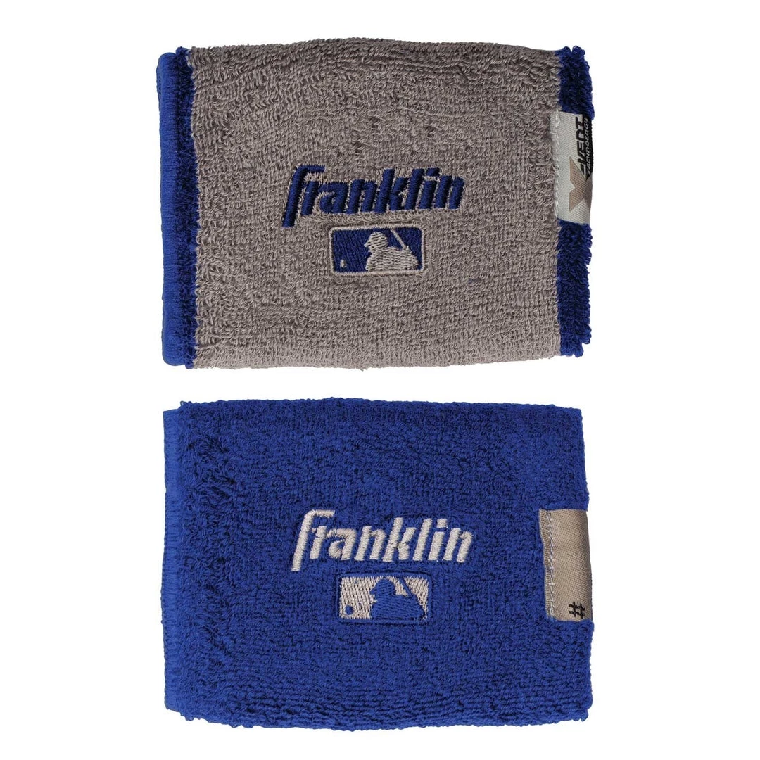 Franklin MLB X-Vent Reversible Wristband 4" - Scarlet Gray 3 Franklin MLB X-Vent Reversible Wristband 4" - Scarlet Gray
