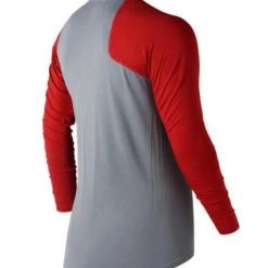 Baseball New Balance Seamless X4J Asymmetrical Shirt Right - Red