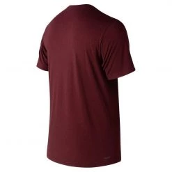 New Balance Baseball Heather Tech Tee - Burgundy