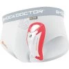 Shock Doctor Core Brief With Bio-Flex Cup - White Baseball
