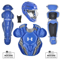 Under Armour Converge Victory Series UACKCC4-SRVS 12-16 Yr Catcher's Kit - Royal