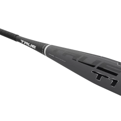 True Sports Baseball True 2020 T1 USA (-10) Youth Bat 2 5/8" - Black Gray