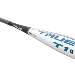 True Sports True 2020 T1X USSSA (-8) Bat 2 3/4" - Gray White Blue