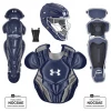 Baseball Under Armour Converge Victory Series UACKCC4-SRVS 12-16 Yr Catcher's Kit - Navy 2 Baseball Under Armour Converge Victory Series UACKCC4-SRVS 12-16 Yr Catcher's Kit - Navy