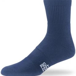 Pro Feet 284 Performance Multi-Sport Mid Crew - Navy Baseball
