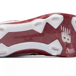 Baseball New Balance 3000v4 TPU Molded Cleat Low-Cut - Cardinal White